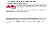 Tablet Screenshot of mcafee.freeavdownload.com