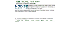 Desktop Screenshot of nod32.freeavdownload.com
