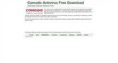 Desktop Screenshot of comodo.freeavdownload.com
