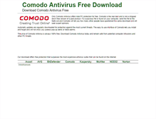Tablet Screenshot of comodo.freeavdownload.com